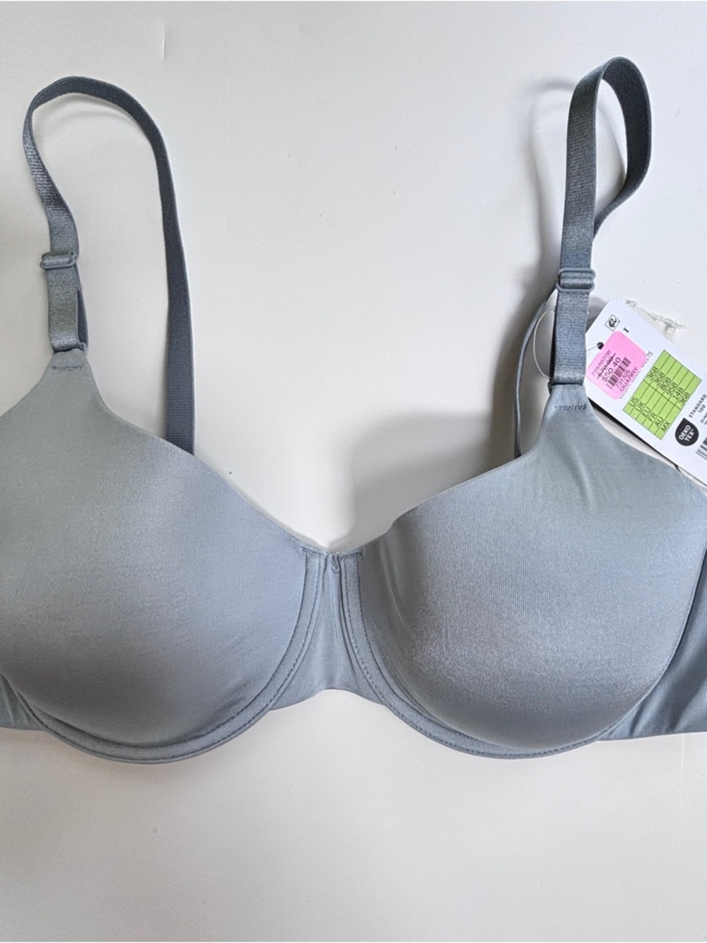 Natori Smooth Light Gray Underwire T-Shirt Bra